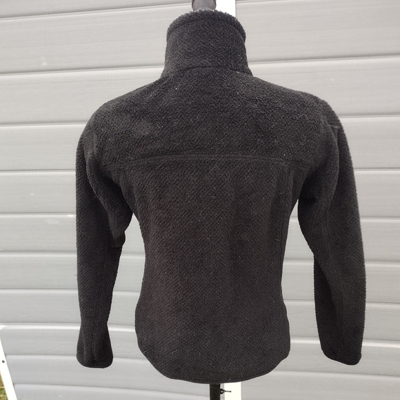 Patagonia Sweater Womens Small Black Re-Tool Snap-T Pullover Mock Neck - Picture 3 of 9
